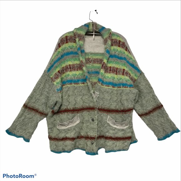 Free People Sweaters - FREE PEOPLE Oversized Cardigan Sweater Sz S/P